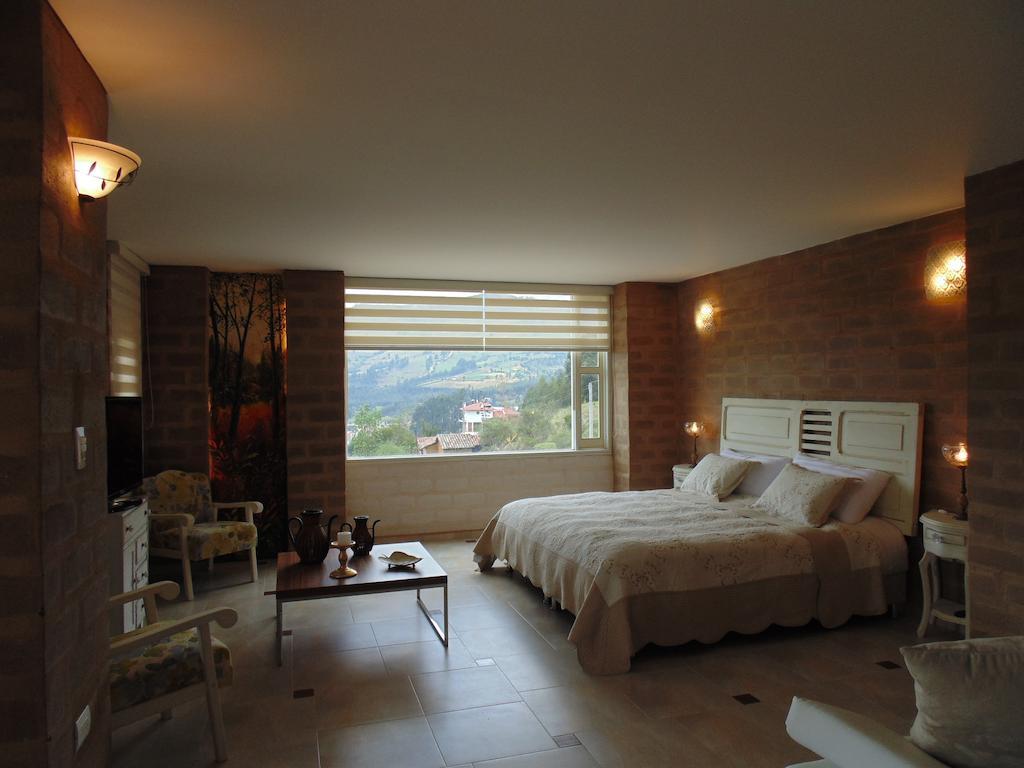 Bella Tierra Hotel Boutique Tibasosa Rum bild