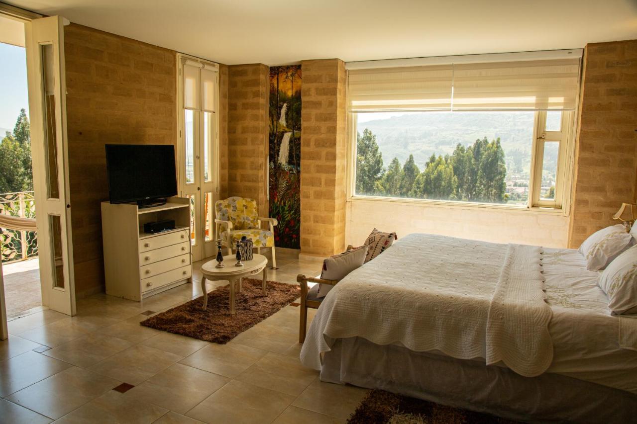 Bella Tierra Hotel Boutique Tibasosa Exteriör bild